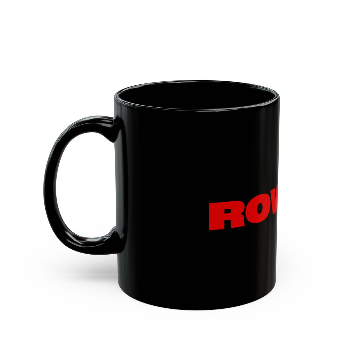 Rowdy Cross Ceramic Mug | Black 11oz