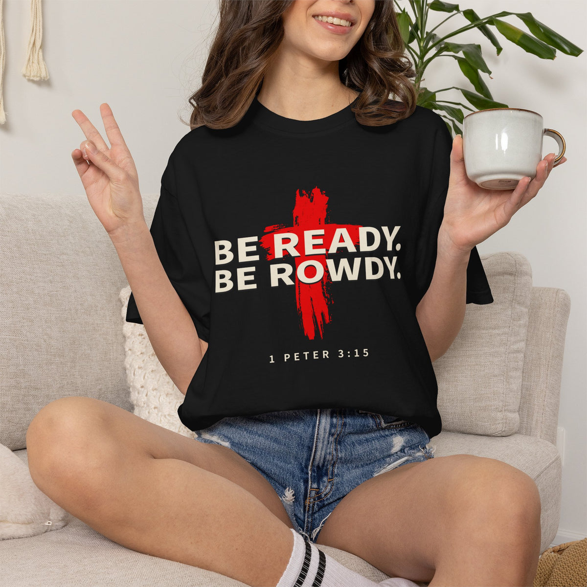 Be Ready. Be Rowdy. tee, view 10