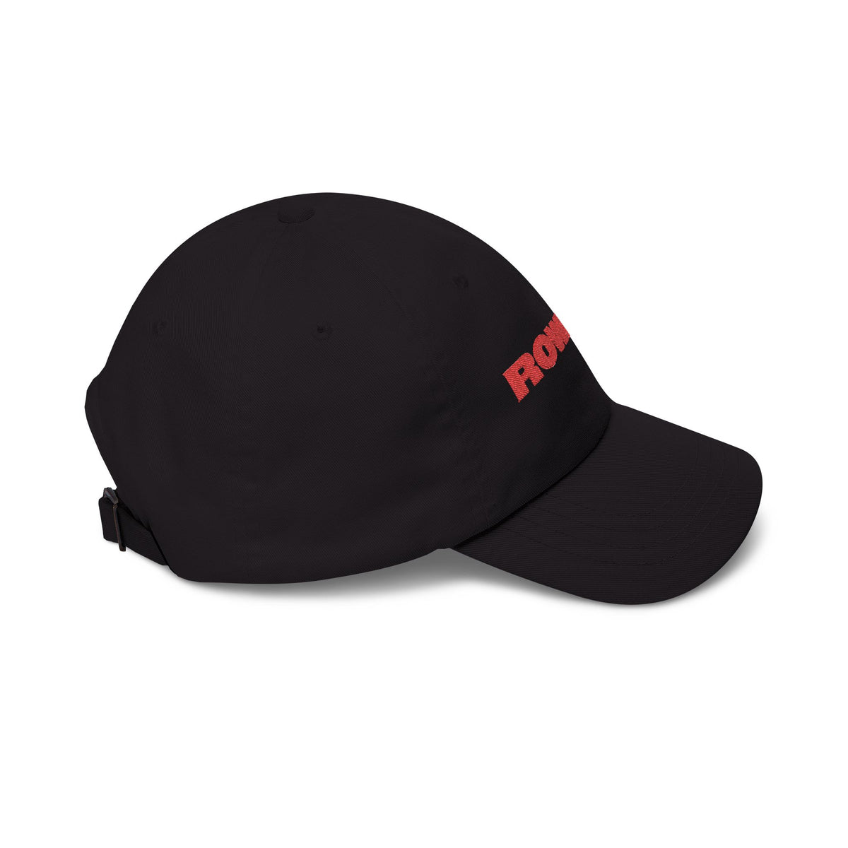 Rowdy Cross Embroidered Dad Cap | Black