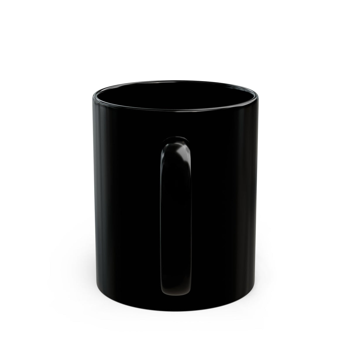 Rowdy Cross Ceramic Mug | Black 11oz