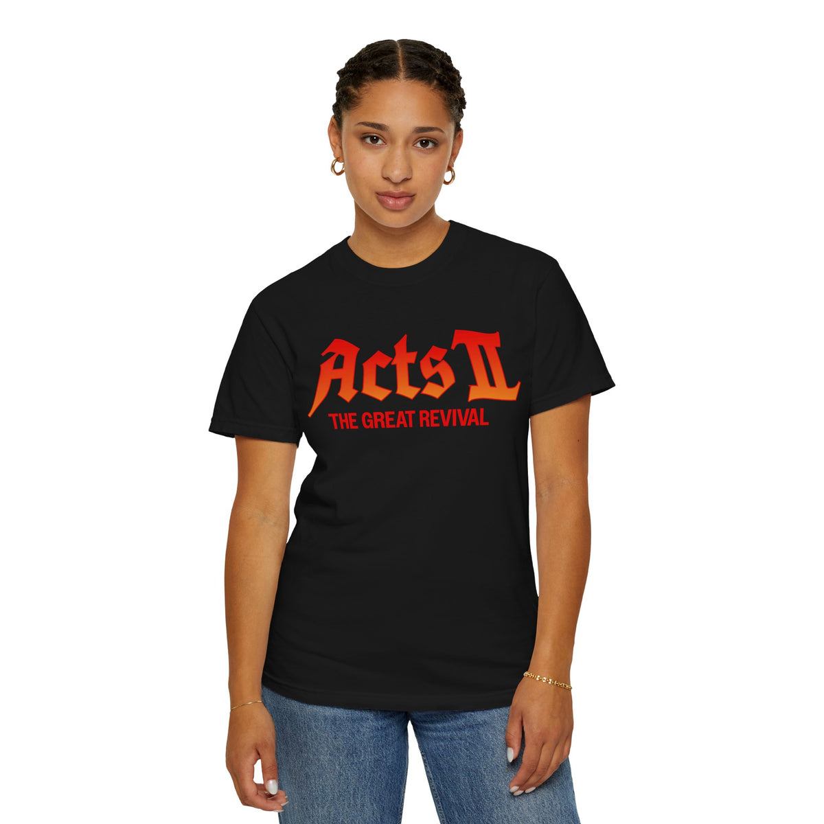 Acts 2 Great Revival Tee | Black