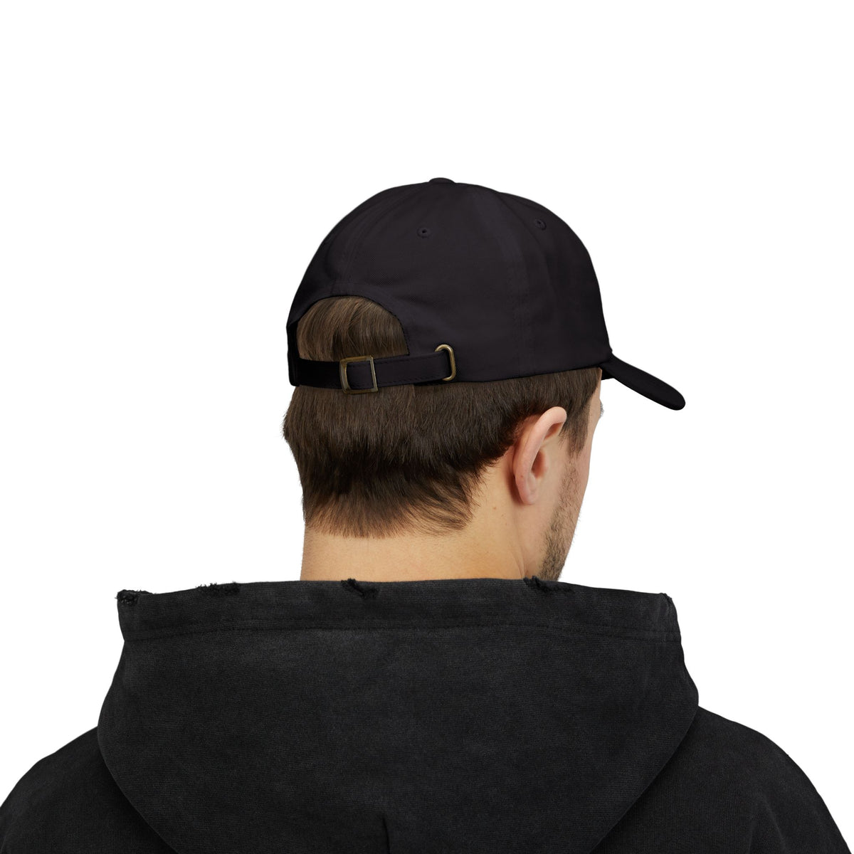 Rowdy Cross Embroidered Dad Cap | Black