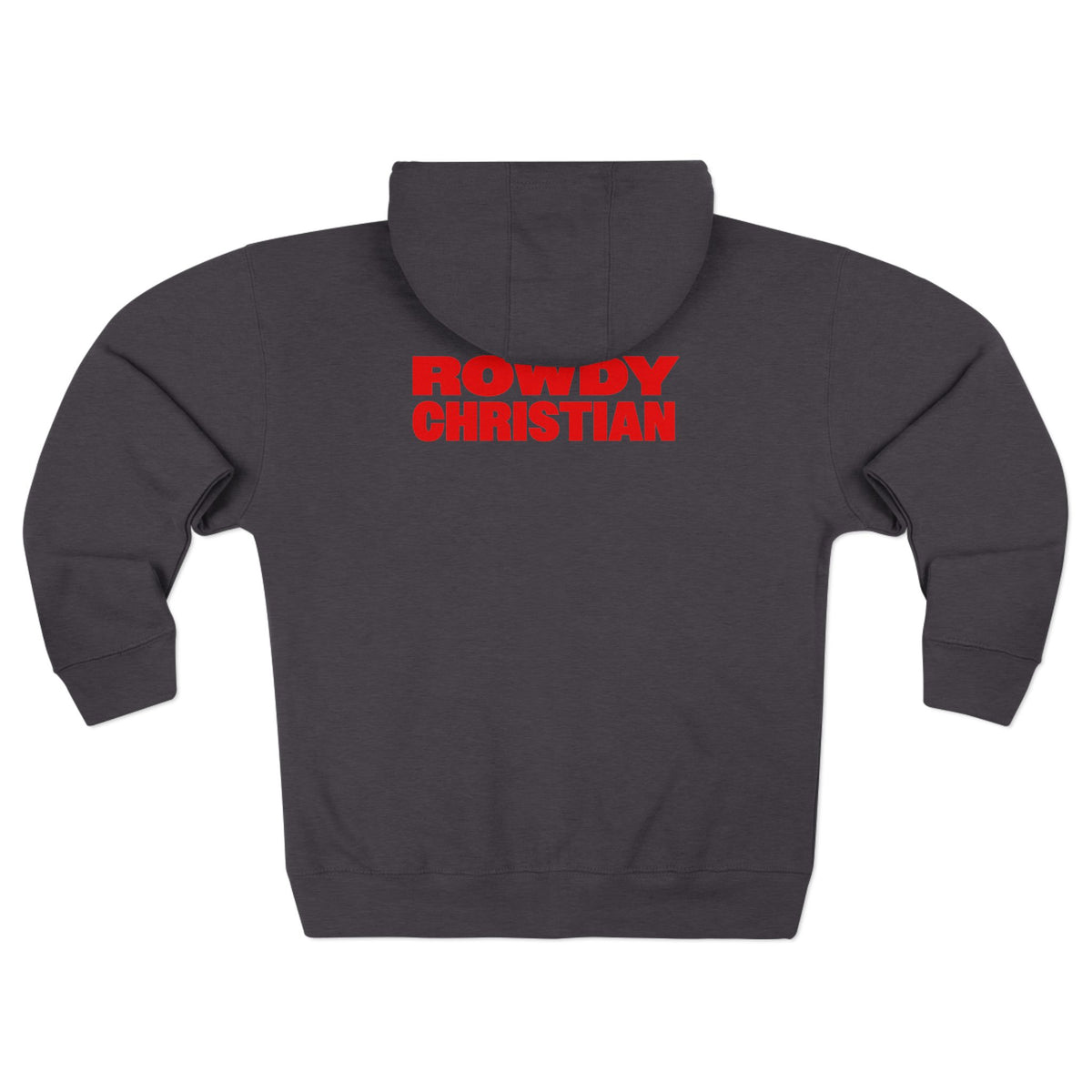 Rowdy Christian zip hoodie, view 2